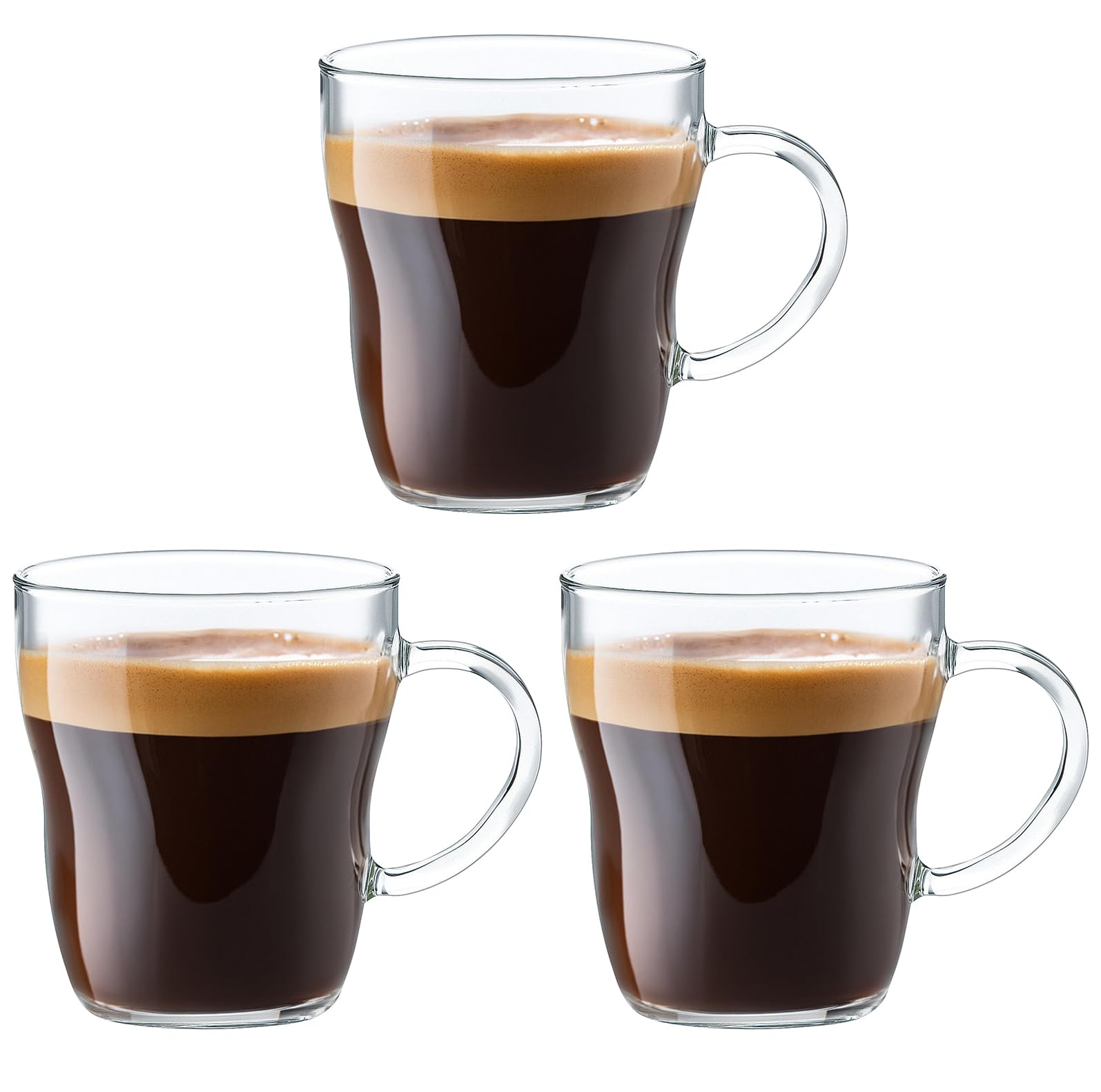 Amazon.co.jp: 東洋佐々木ガラス 耐熱マグカップ 330ml 3個セット 日本